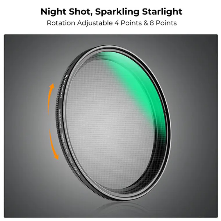 Filtro Estrella Variable K&F Concept Nano-C de 82mm 3