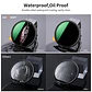 Filtro K&F Concept Black Mist 1/4 + ND2-ND32 de 72 mm - Miniatura 5