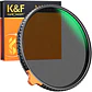 Filtro K&F Concept Black Mist 1/4 + ND2-ND32 de 72 mm - Miniatura 1