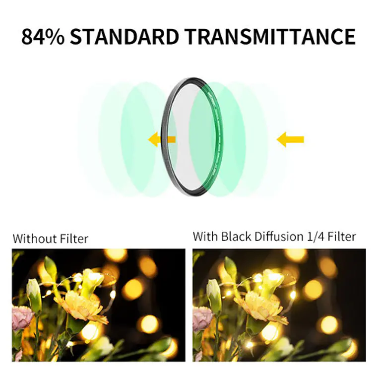 Filtro K&F Concept Nano-X Black Mist 1/4 Magnético de 67mm 6