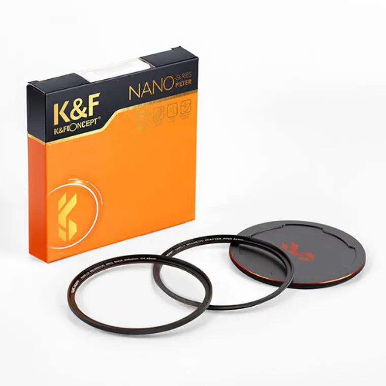Filtro K&F Concept Nano-X Black Mist 1/4 Magnético de 67mm 8