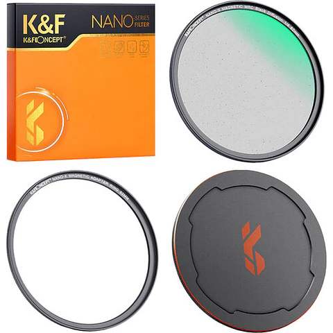 Filtro K&F Concept Nano-X Black Mist 1/4 Magnético de 67mm