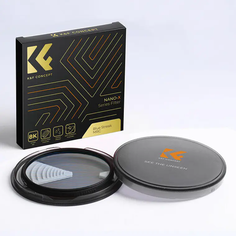 Filtro K&F Concept Nano-X Blue Streak de 67 mm 8