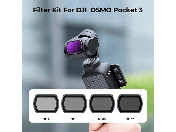 Kit de Filtros ND K&F Concept Nano-X para DJI Osmo Pocket 3