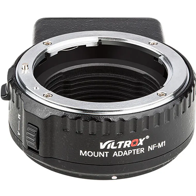 Adaptador Viltrox NF-M1 AF Nikon F para Micro 4/3 4
