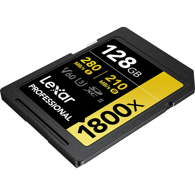 Tarjeta de Memoria SD Lexar 128GB Gold UHS-II SDXC 6