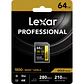 Tarjeta de Memoria SD Lexar 64GB Gold UHS-II SDXC - Miniatura 2