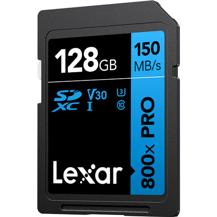 Tarjeta de Memoria SD Lexar 128GB 800x PRO UHS-I SDXC 4