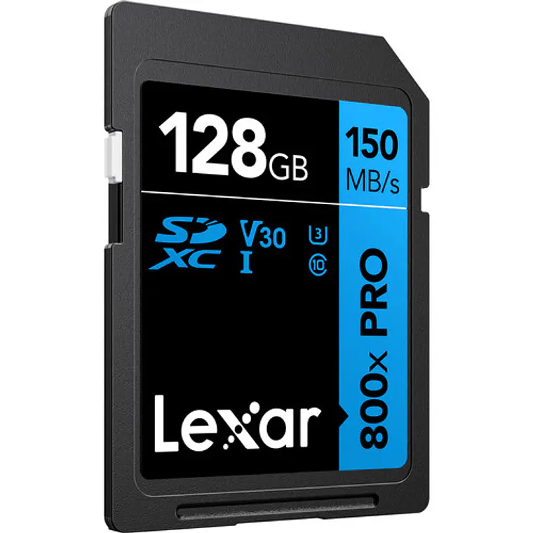 Tarjeta de Memoria SD Lexar 128GB 800x PRO UHS-I SDXC 3