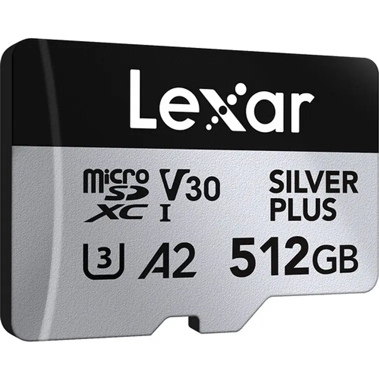 Tarjeta MicroSDXC Lexar de 512 GB UHS-I 205/150MBS V30  4