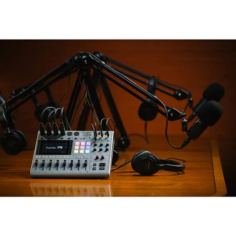 Grabador Multipista Zoom PodTrak P8 2