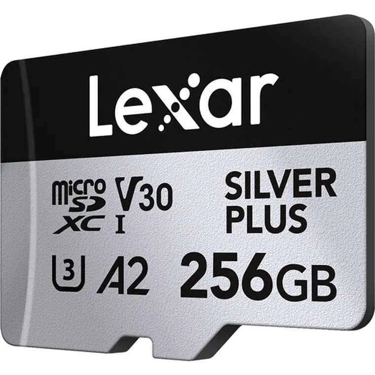Tarjeta MicroSDXC Lexar SILVER PLUS UHS-I de 256 GB  5
