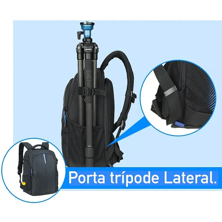 Mochila Benro Hiker 200 Negra 7