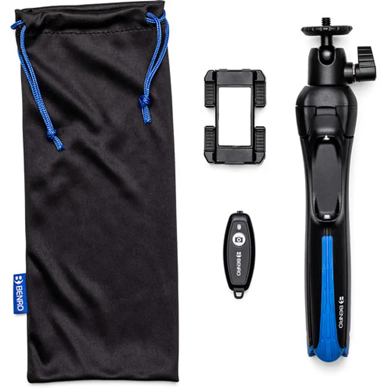 Mini Trípode y Bastón Selfie Benro BK15 10