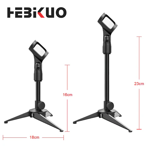 Atril de mesa Hebikuo para micrófono ZM-07