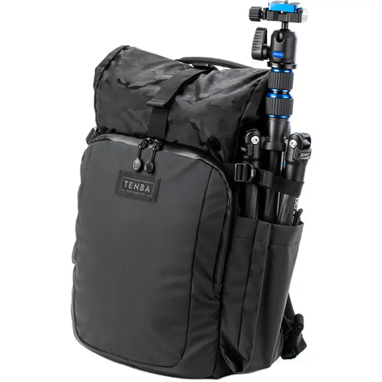 Mochila Tenba Fulton V2 de 14 L - Negro/Camuflaje negro 9
