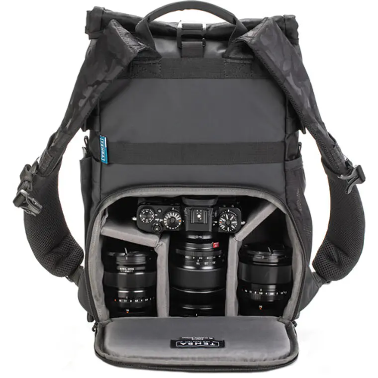 Mochila Tenba Fulton V2 de 14 L - Negro/Camuflaje negro 5