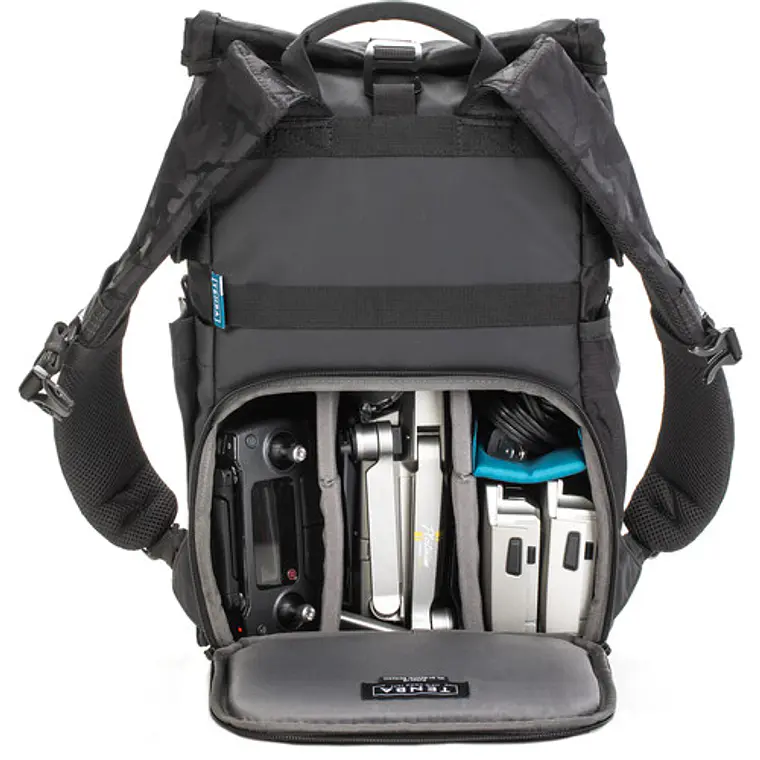 Mochila Tenba Fulton V2 de 14 L - Negro/Camuflaje negro 6