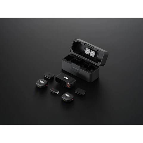 Micrófono Dji mic 3 (2 TX + 1 RX + Charging Case)