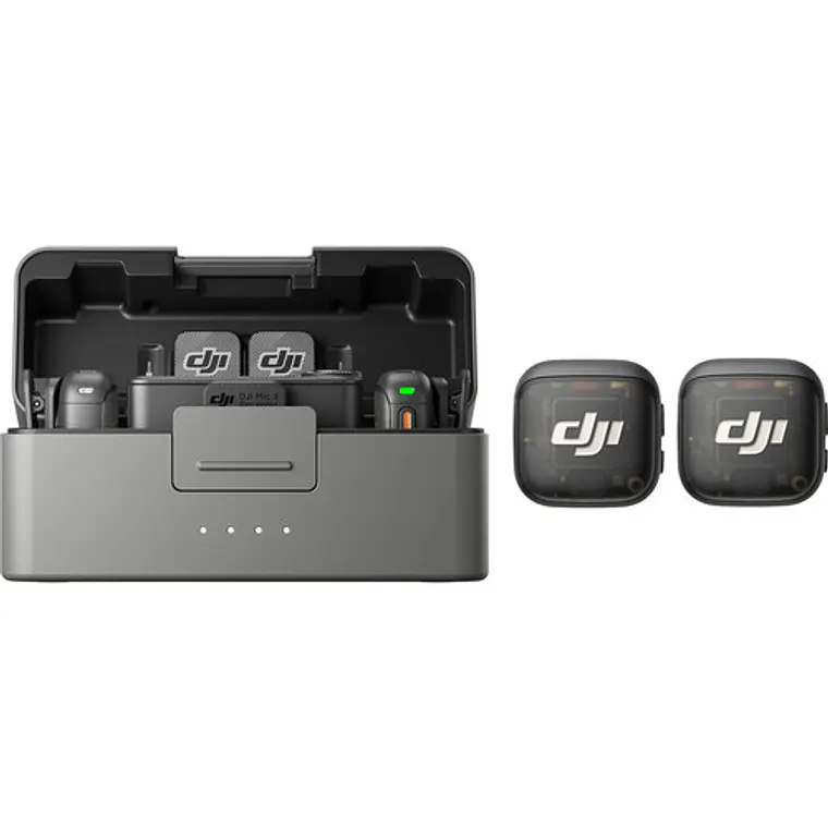 Micrófono Dji mic 3 (2 TX + 1 RX + Charging Case) 6