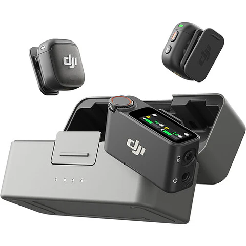 Micrófono Dji mic 3 (2 TX + 1 RX + Charging Case)