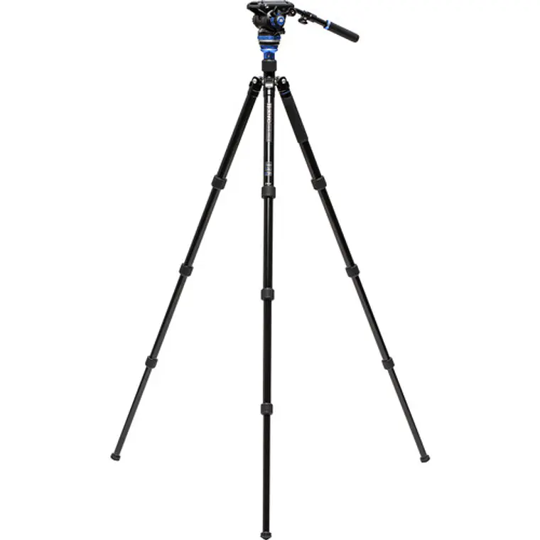 Trípode Benro A3883 con Cabezal de vídeo fluido S6Pro 4