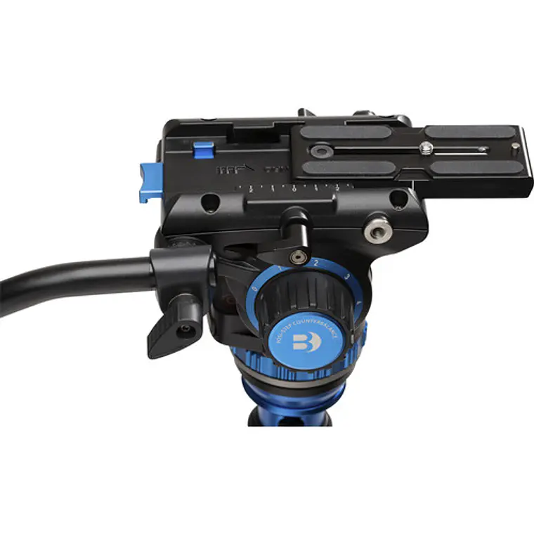 Trípode Benro A3883 con Cabezal de vídeo fluido S6Pro 15