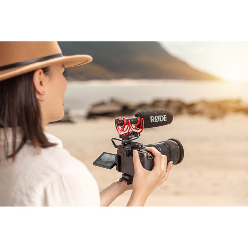 Micrófono de cañón RODE VideoMic NTG para Cámaras 10