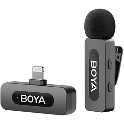 Sistema de Micrófono Inalámbrico BOYA BY-V1 2.0 (2,4 GHz)
