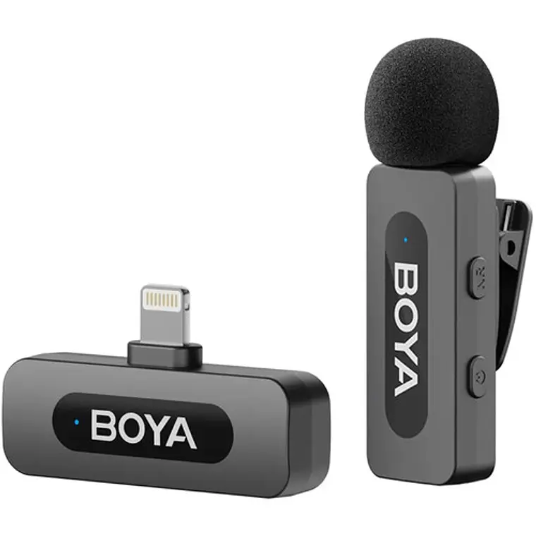 Sistema de Micrófono Inalámbrico BOYA BY-V1 2.0 (2,4 GHz) 1