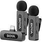 Sistema de micrófono inalámbrico BOYA BY-V20 2.0 (2,4 GHz) - Miniatura 1