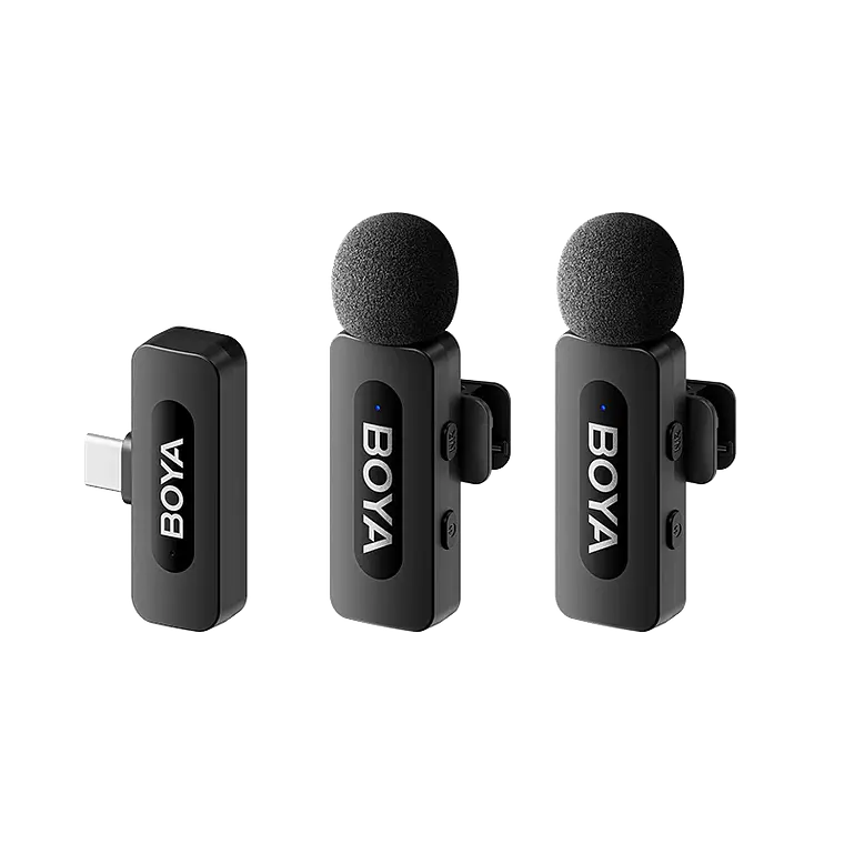 Sistema de micrófono inalámbrico BOYA BY-V20 2.0 (2,4 GHz) 2