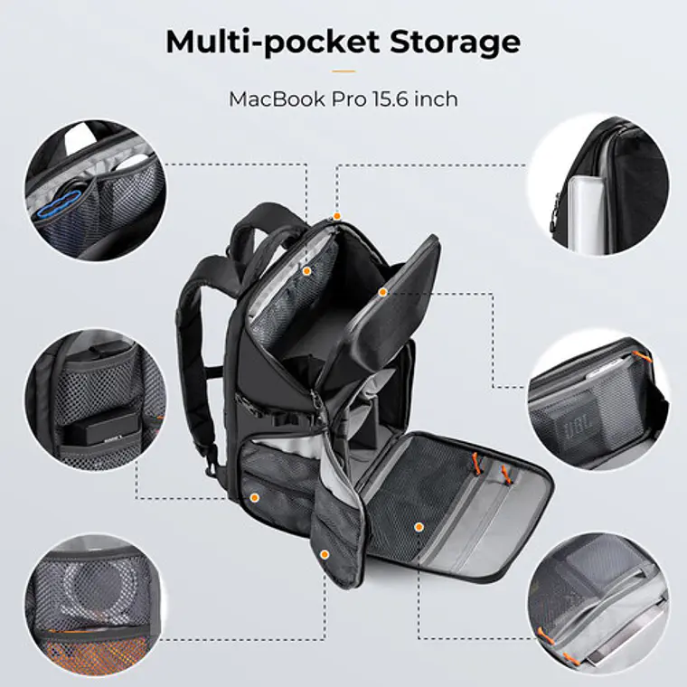 Mochila K&F Concept Beta de 20 L - Negra 6