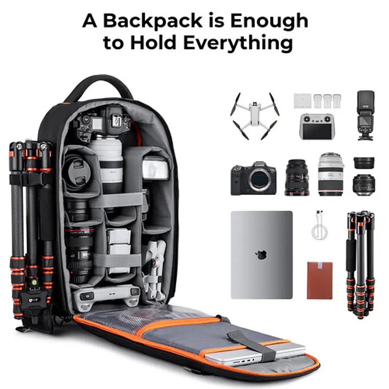 Mochila DSLR K&F Concept Beta Series - Negra 5