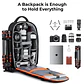 Mochila DSLR K&F Concept Beta Series - Negra - Miniatura 5