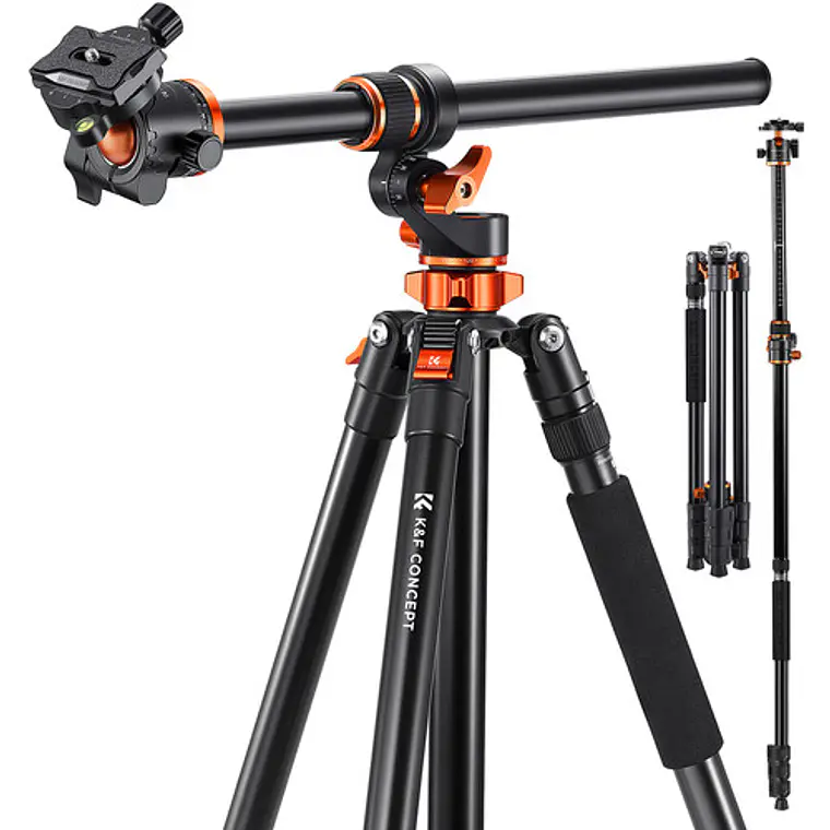 Trípode de Magnesio K&F Concept T254 6
