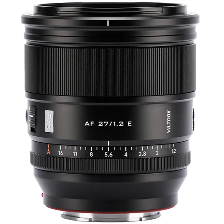 Lente Viltrox 27mm f/1.2 Pro con Montura Sony E 3