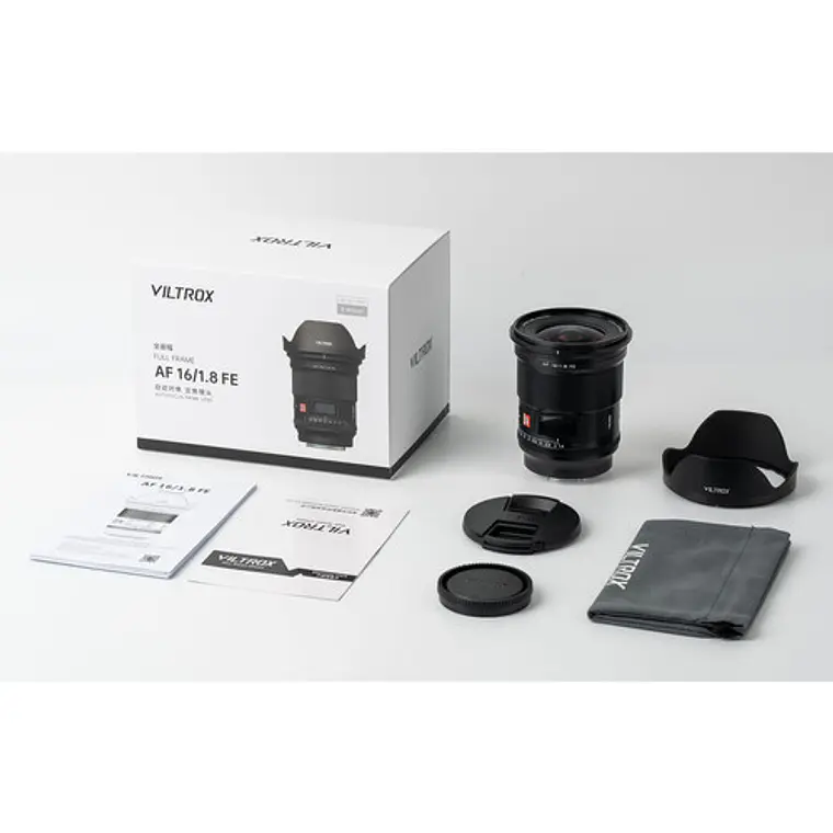 Lente Viltrox AF 16mm f/1.8 FE con Montura Sony E 17