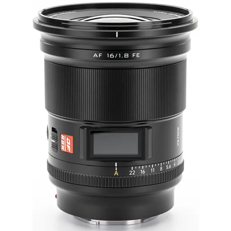 Lente Viltrox AF 16mm f/1.8 FE con Montura Sony E 3