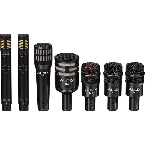 Kit de Micrófonos Audix DP7 para Batería