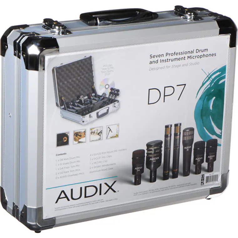 Kit de Micrófonos Audix DP7 para Batería 6
