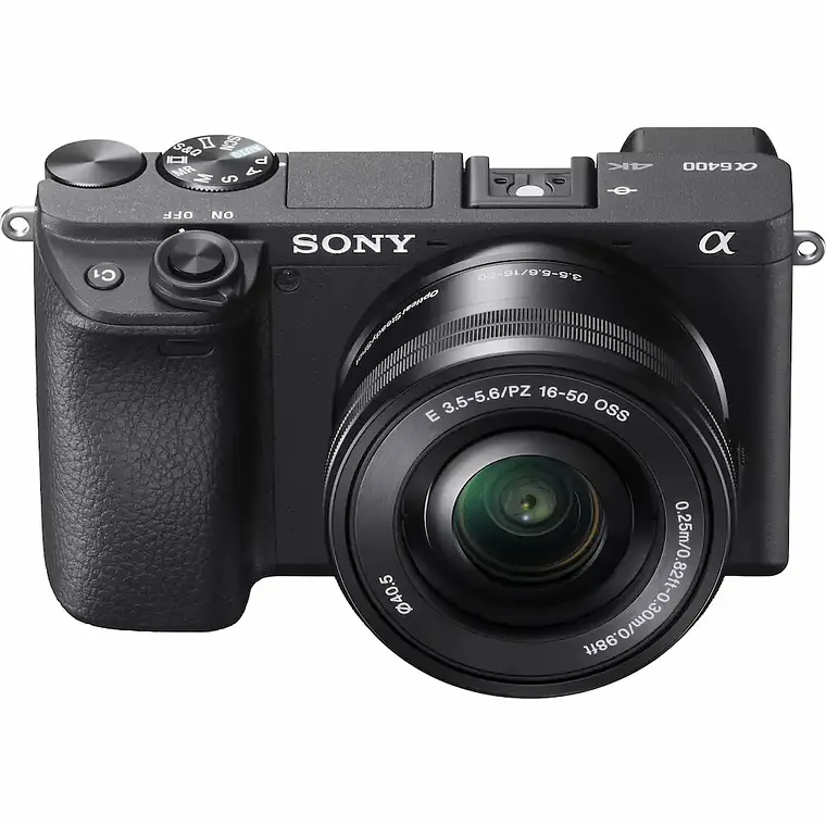 Cámara Sony a6400 con lente 16-50mm II  1
