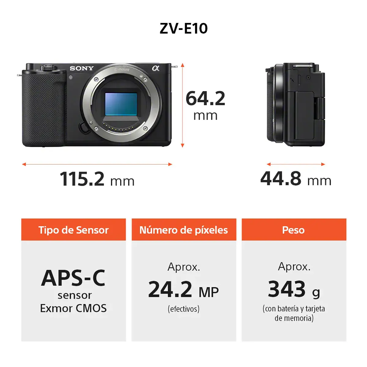 Sony ZV-E10 + 16-50mm: Kit de Vlogging 4K | Kreadores.pro