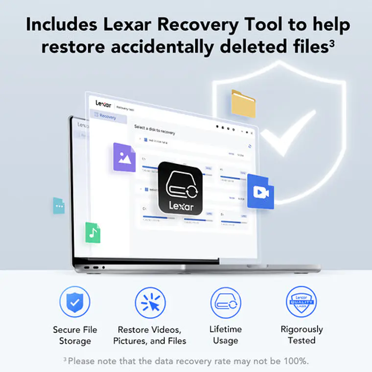 Memoria Lexar SSD Externo SL300 2TB USB 3.2 5