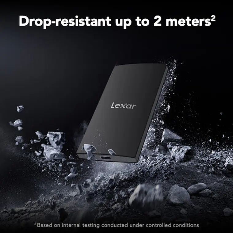 Memoria Lexar SSD Externo SL300 2TB USB 3.2 6