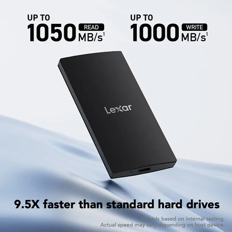Memoria Lexar SSD Externo SL300 2TB USB 3.2 7