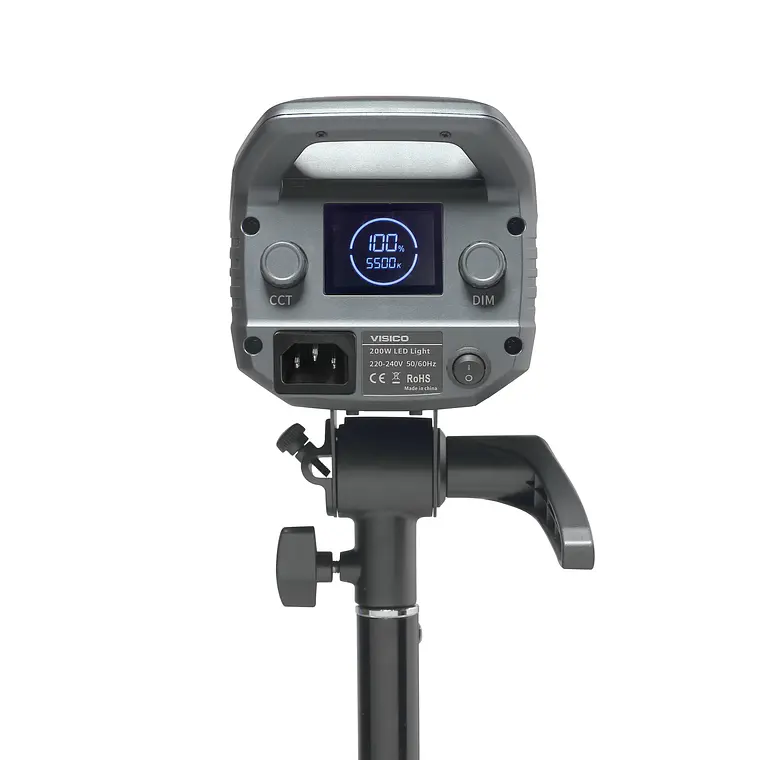 Cañon Led Visico LED-200GA 2700K a 6500K Bicolor 5