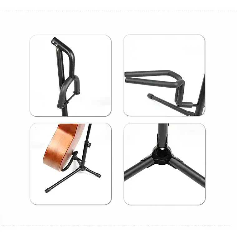 Soporte de Guitarra Hebikuo J-31B Vertical Portátil 6