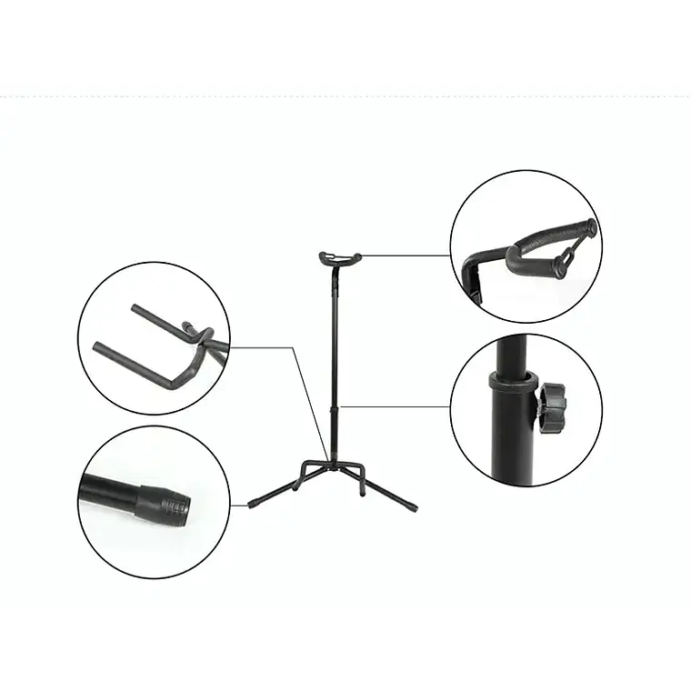 Soporte de Guitarra Hebikuo J-31B Vertical Portátil 7