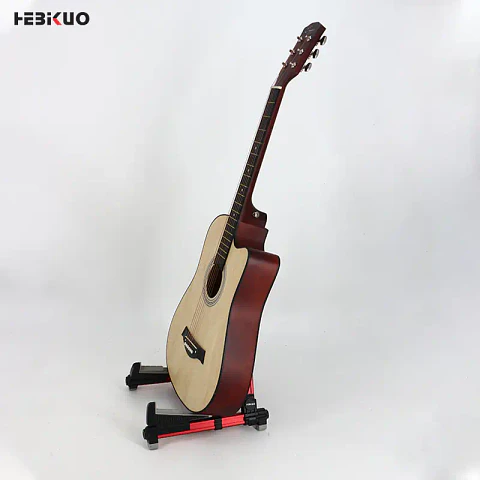 Atril Corto Hebikuo M-40 Dorado para Bajo y Guitarra